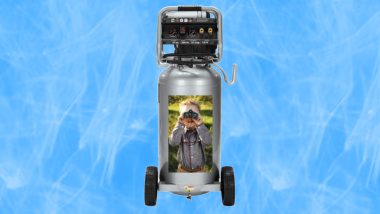 stationary air compressor